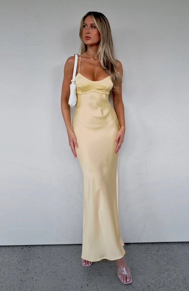 It's Not The Same Maxi Dress Lemon | L