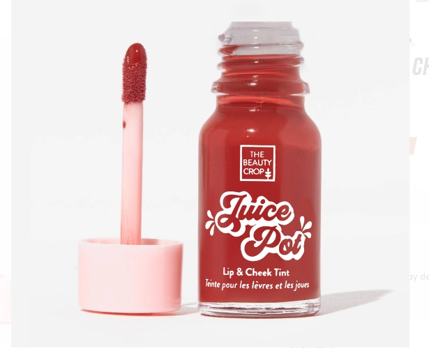 the beauty crop juice pot lip & cheek tint - raspberry