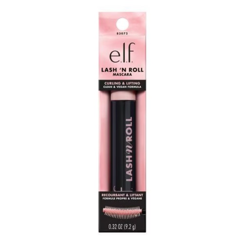 e.l.f. lash 'n roll mascara - pitch black 