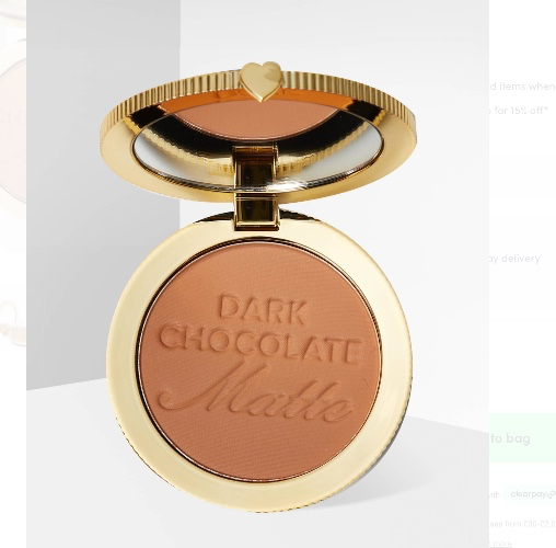 too faced chocolate soleil bronzer - dark chocolate