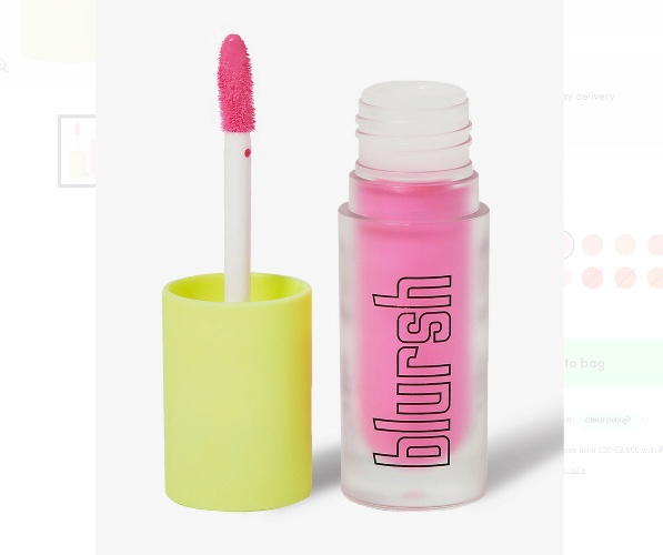 mbm blursh liquid blusher - sweet cheeks