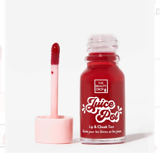 the beauty crop juice pot lip & cheek tint - cherry