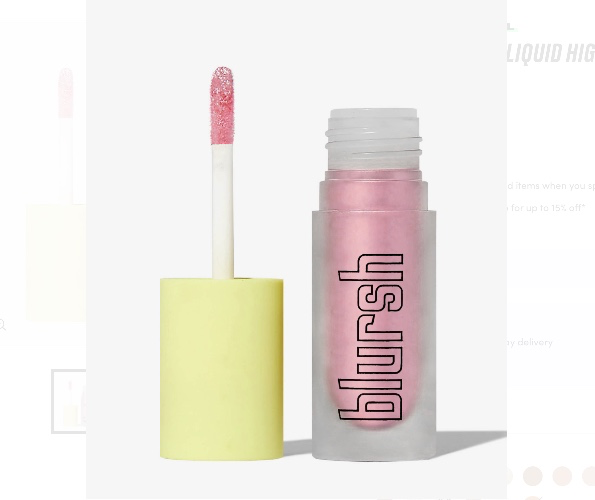 mbm blursh lights liquid highlighter - candy trip