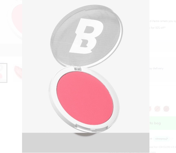 by beauty bay powder blusher - bubblegum