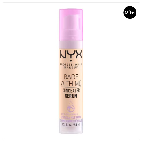 nyx bare with me concealer serum - fair