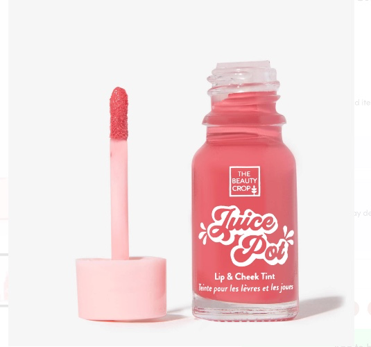 the beauty crop juice pot lip & cheek tint - lychee