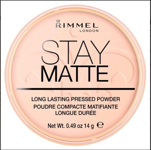 rimmel stay matte pressed powder - pink blossom 2