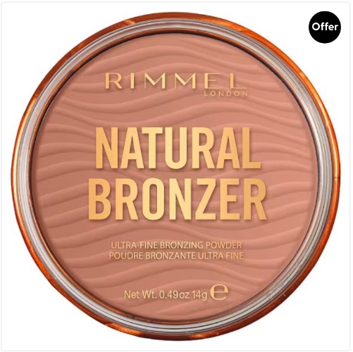 rimmel natural bronzer - 001 sunlight