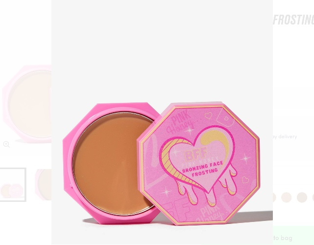 pink honey bronzing face frosting - milky mocha