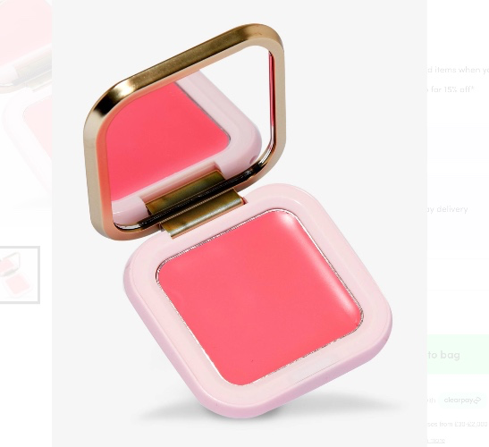 doll beauty pretty fly cream blush - lets get wavy