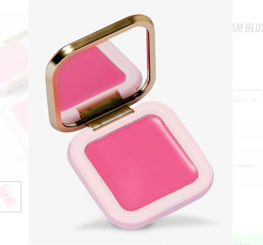 doll beauty pretty fly cream blush - beach please