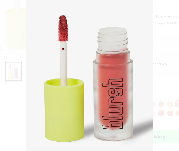 mbm blursh liquid blusher - cherry cola