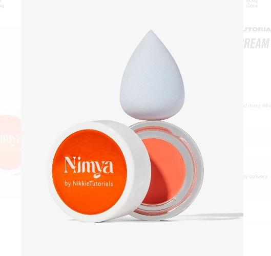 nimya cheeky flush cream blush - picture perfect peach