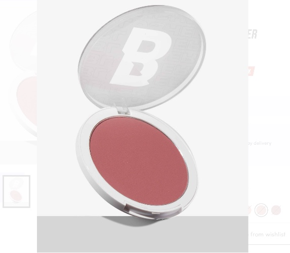 by beauty bay powder blusher - bitten