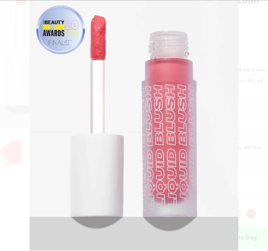 by beauty bay liquid cream blush - reef