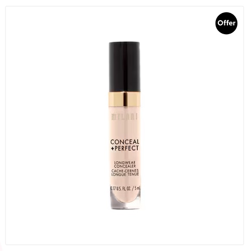 milani conceal + perfect long wear concealer - 100 pure ivory 5ml