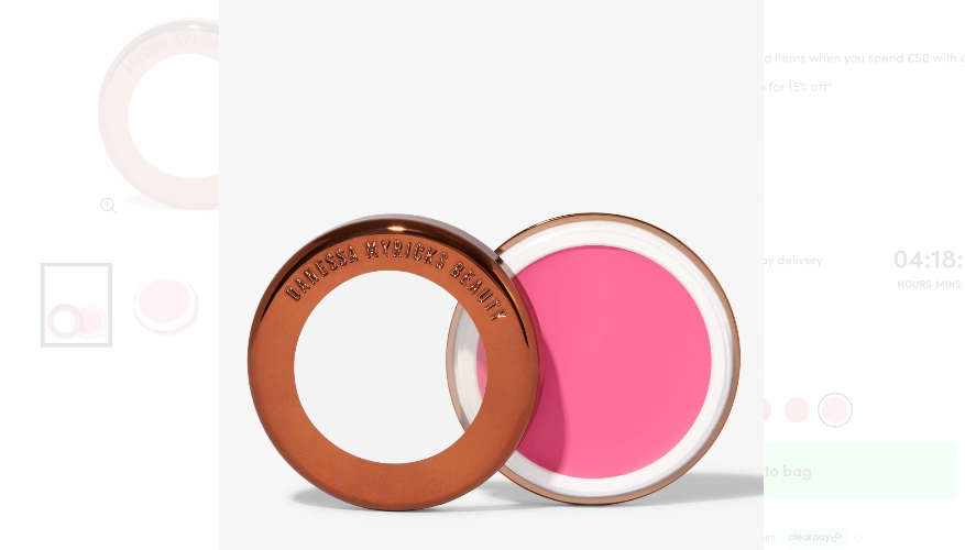danessa myricks yummy skin blurring balm powder flushed - it girl
