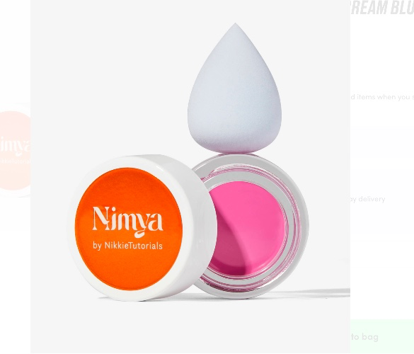 nimya cheeky flush cream blush - pink ranger