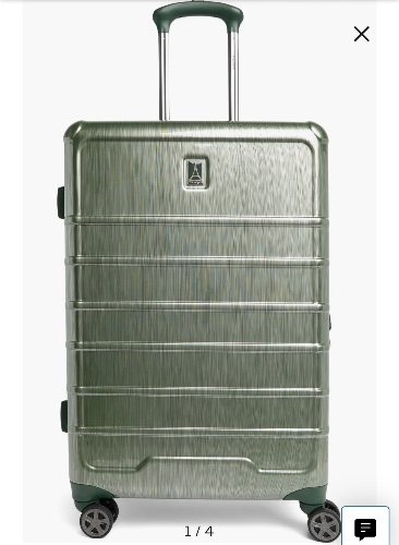 Rollmaster™ Lite 24" Expandable Medium Checked Hardside Spinner Luggage