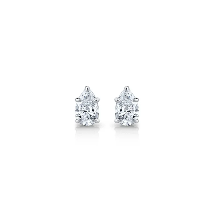 Chelsea Lab Diamond Pear Stud Earrings 