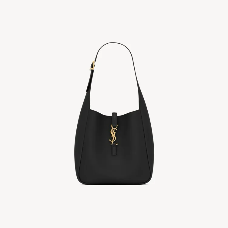 LE 5 À 7 SUPPLE SMALL IN GRANED LEATHER 