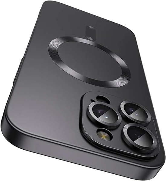 xShield Case. für iPhone 16 Pro Hülle für MagSafe – iPhone 16 Case Matt Schwarz - zusätzlicher Kameraschutz(iPhone 16 Pro) - iPhone 16 Pro