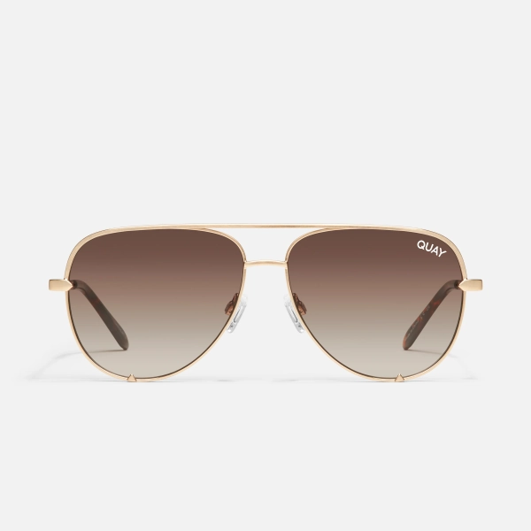 HIGH KEY LARGE | BRUSHED GOLD/BROWN