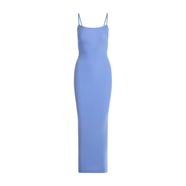 SOFT LOUNGE LONG SLIP DRESS | CIELO | XXS