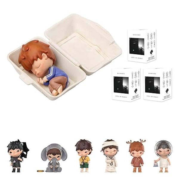 POP MART Figure Toy Collection Hirono - City of Mercy Series Creative Cute Art Action Figure Toy Box Gift for Christmas Birthday Party Holiday