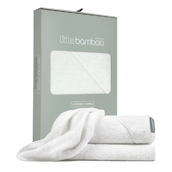 Little Bamboo Hooded Towel Natural