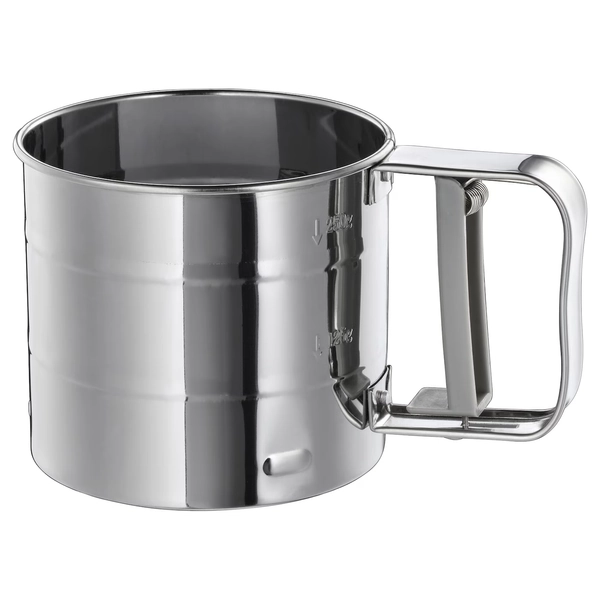 IDEALISK Flour sifter - stainless steel