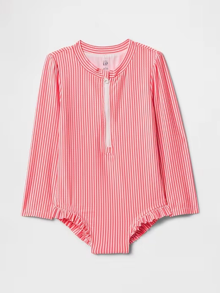 Baby & Toddler Rash Guard Swim One-Piece
