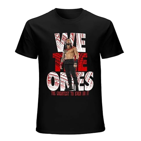 T Shirt Men Women Summer Round Neck Tops Casual Short Sleeve Stylish Graphic Tees Classic Shirts - 6X-Large - Black-style-3