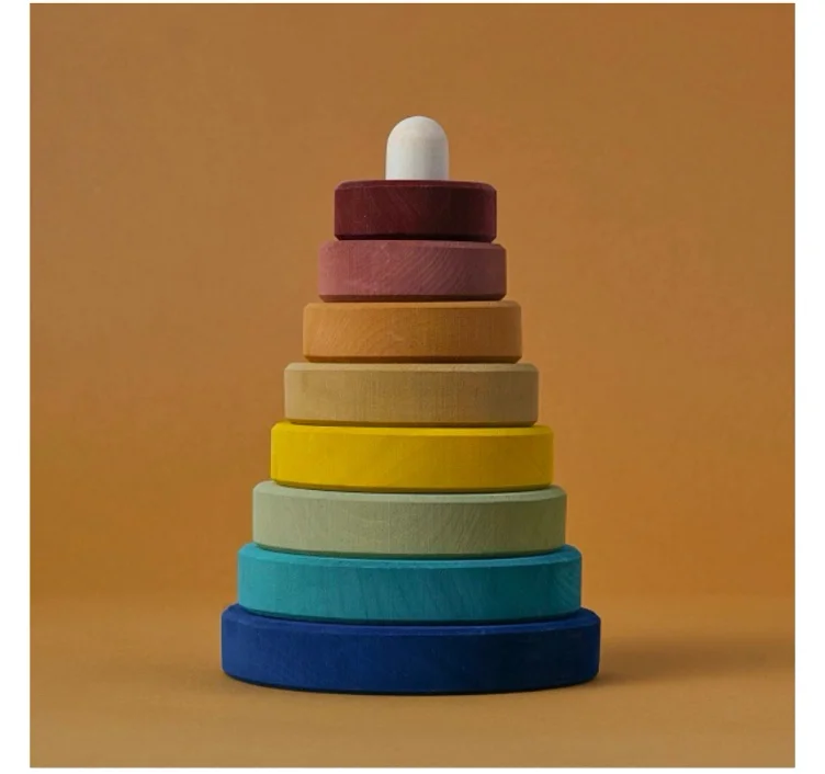 Raduga Grez Earth Stacking Tower | Little French Heart