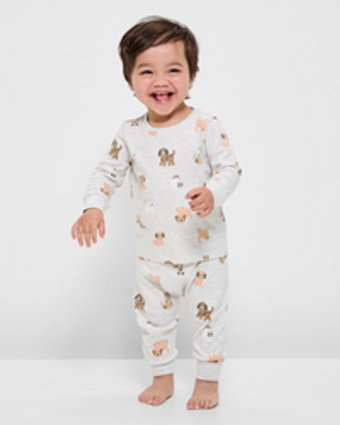 Baby Organic Cotton Pyjama Set - Dogs