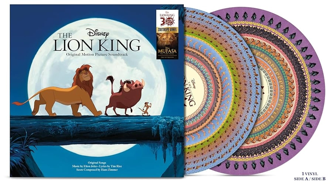 The Lion King (30th Anniversary Zoetrope Vinyl)