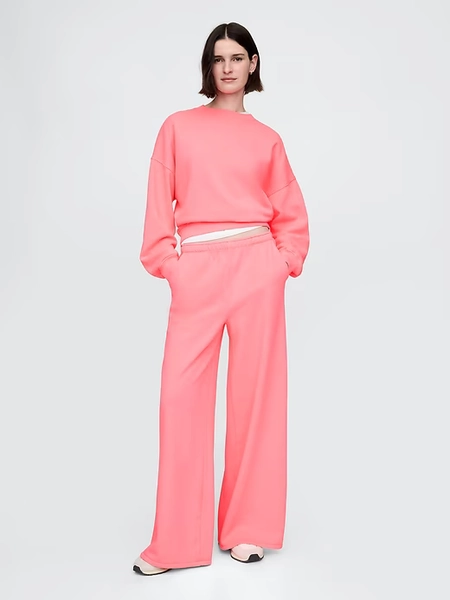YELLOW- Vintage Soft Baggy Wide-Leg Sweatpants