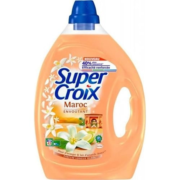 Super Croix Flüssiges Marokko Envoã „Sowohl Blumen Dâ € ™ Orange und Milch Dâ € ™ Almond 2,150L (Lot von 2)