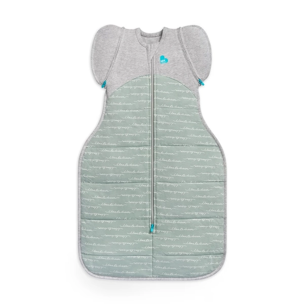 Love To Dream Swaddle Up Transition Bag 2.5 Tog Olive Medium | Swaddles | Baby Bunting AU