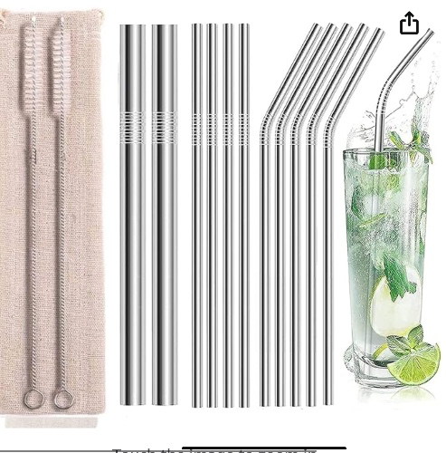 Stainless steel straws