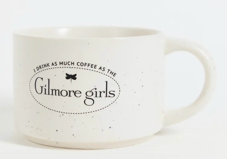 Typo x Gilmore Girls large mug in cream speckle