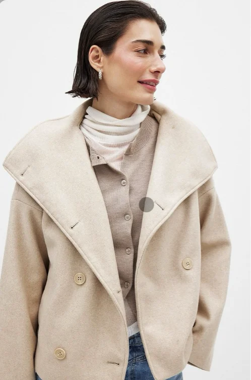 Double Breasted short coat 