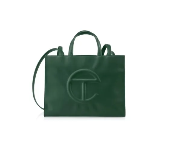 Medium Shopping Bag - Dark Olive 