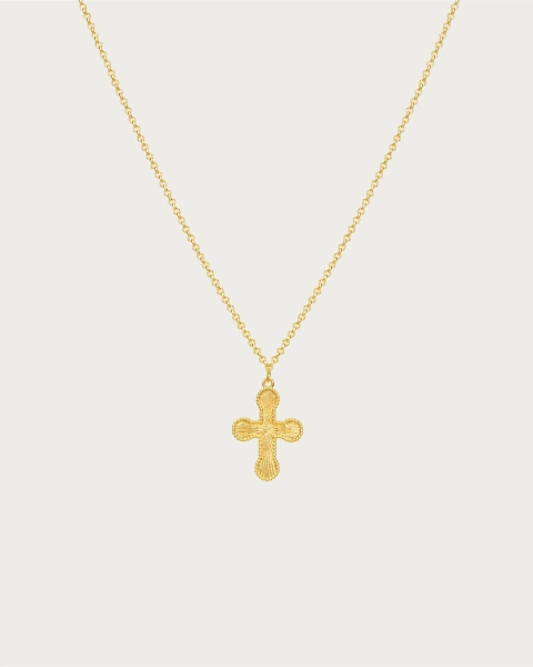 Mini Cross Pendant Necklace