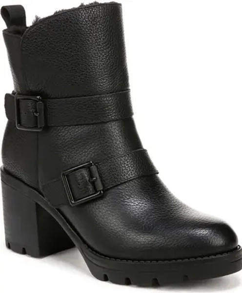 Naturalizer Verney Water Repellent Faux Fur Lined Platform Moto Bootie (Women) | Nordstrom