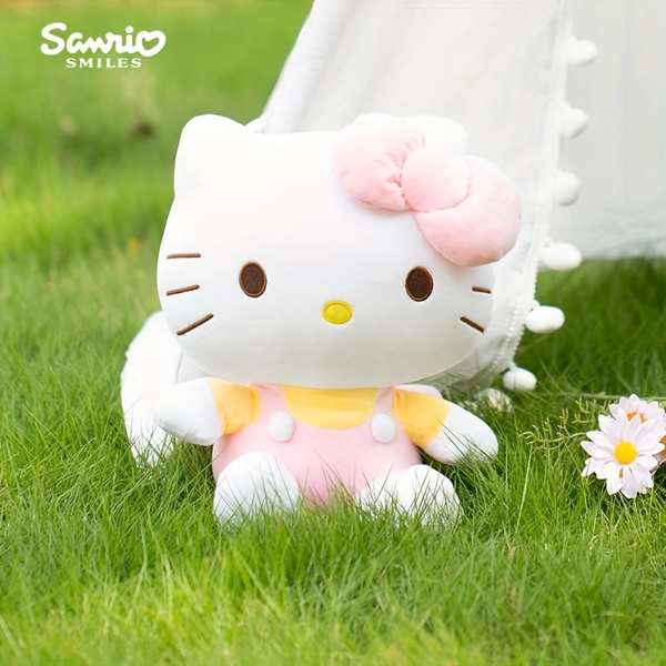 Hellokitty Plush Doll Cat Cute Doll To Accompany Sleep On Bed, Suitable For Girls, A Toy For Halloween, Christmas, And Thanksgiving Gifts.