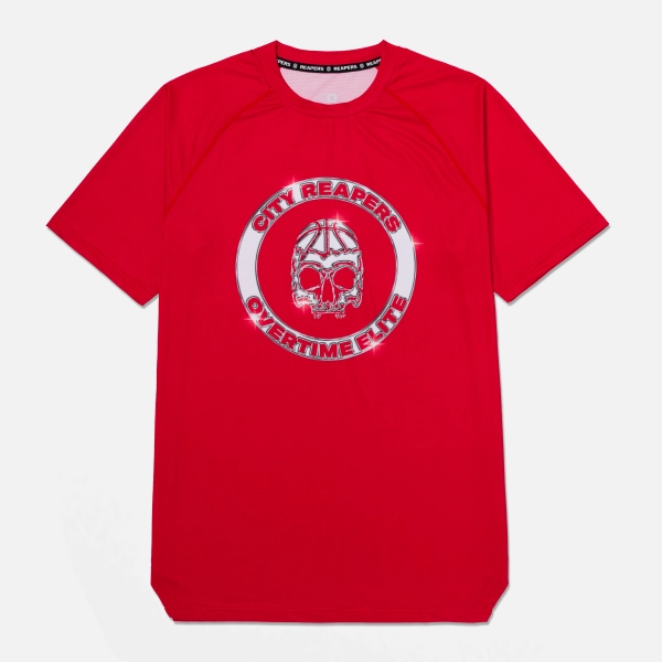 Kids City Reapers Tuff Performance Tee | S / Red