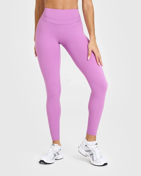 Unified High Waisted Leggings | Orchid Purple