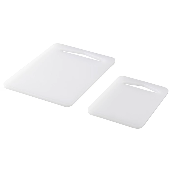 LEGITIM Cutting board, set of 2 - white