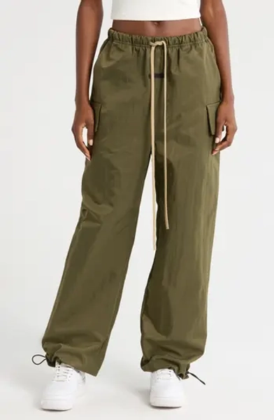 Fear of God Essentials Textured Nylon Field Pants | Nordstrom